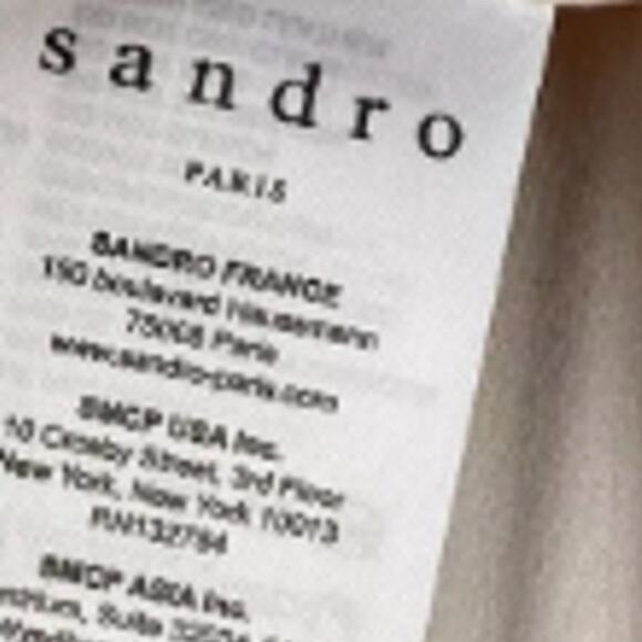 Sandro Blue Leather Jacket | Size 2 - Picture 10 of 15